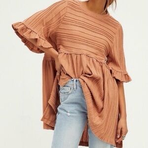 Free People Take A Spin Tunic Size S